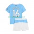 Camisolas Manchester City Rodrigo Hernandez 16 Criança Casa 2025-2026 Manga Curta