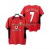 Camisolas Manchester United BECKHAM 7 Retro Homem Casa 2004 2002 Manga Curta