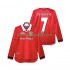 Camisolas Manchester United Beckham 7 2000 Retro Homem Casa 1999 Manga Comprida