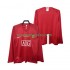 Camisolas Manchester United Champions League 2007 Retro Homem Casa 2008 Manga Comprida