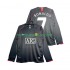 Camisolas Manchester United Critstiano Ronaldo 7 2007 Retro Homem Visitante 2008 Manga Comprida