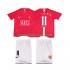 Camisolas Manchester United GIGGS 11 Premier League 2007 Retro Criança Casa 2008 Manga Curta