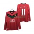 Camisolas Manchester United GIGGS 11 2009 Retro Homem Casa 2010 Manga Comprida