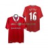 Camisolas Manchester United Keane 16 2000 Retro Homem Casa 1999 Manga Curta