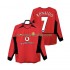 Camisolas Manchester United RONALDO 7 Retro Homem Casa 2004 2002 Manga Comprida