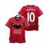 Camisolas Manchester United ROONEY 10 2009 Retro Homem Casa 2010 Manga Curta