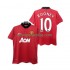Camisolas Manchester United ROONEY 10 2013 2014 Retro Homem Casa Manga Curta