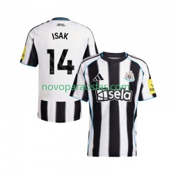 Camisolas Newcastle United Alexander Isak 14 Homem Casa 2025-2026 Manga Curta