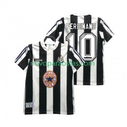 Camisolas Newcastle United FERDINANE 10 1995 1997 Retro Homem Casa Manga Curta