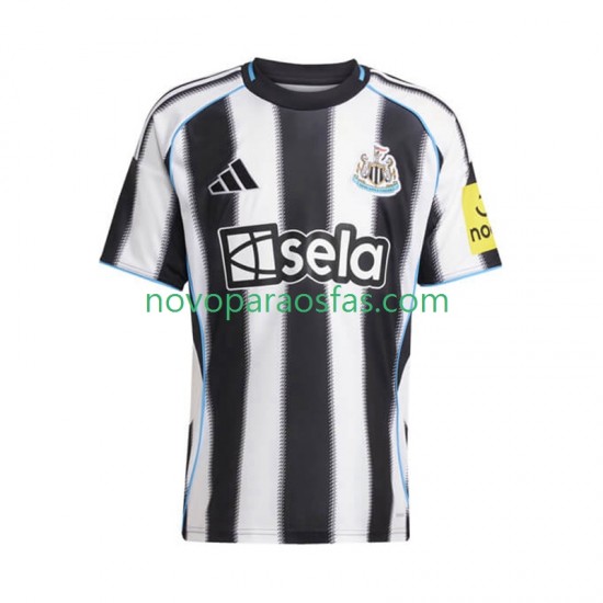 Camisolas Newcastle United Homem Casa 2025-2026 Manga Curta