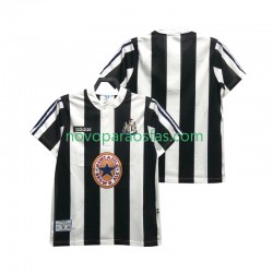 Camisolas Newcastle United 1995 1997 Retro Homem Casa Manga Curta