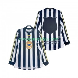 Camisolas Newcastle United 1997 Retro Homem Casa 1999 Manga Comprida