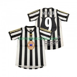 Camisolas Newcastle United SHEARER 9 1997 Retro Homem Casa 1999 Manga Curta