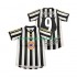 Camisolas Newcastle United SHEARER 9 1997 Retro Homem Casa 1999 Manga Curta