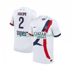 Camisolas Paris Saint-Germain Hakimi 2 Homem Visitante 2025-2026 Manga Curta