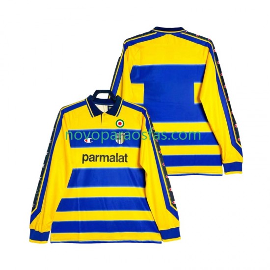 Camisolas Parma 2000 Retro Homem Casa 1999 Manga Comprida