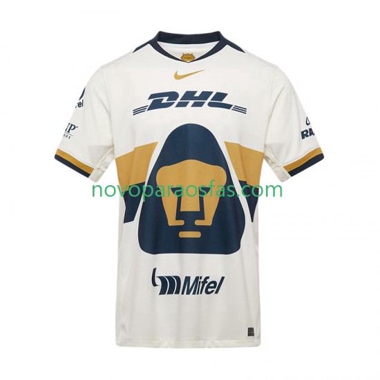 Camisolas Pumas UNAM Homem Casa 2025-2026 Manga Curta