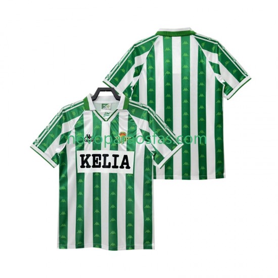 Camisolas Real Betis 1995 1996 Retro Homem Casa Manga Curta