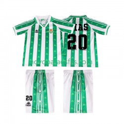Camisolas Real Betis Tomas Olias 20 1996 1997 Retro Criança Casa Manga Curta