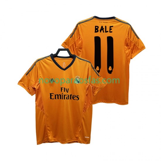 Camisolas Real Madrid BALE 11 2013 2014 Retro Homem Alternativo Manga Curta