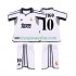 Camisolas Real Madrid FIGO 10 2001 Retro Criança Casa 2002 Manga Curta
