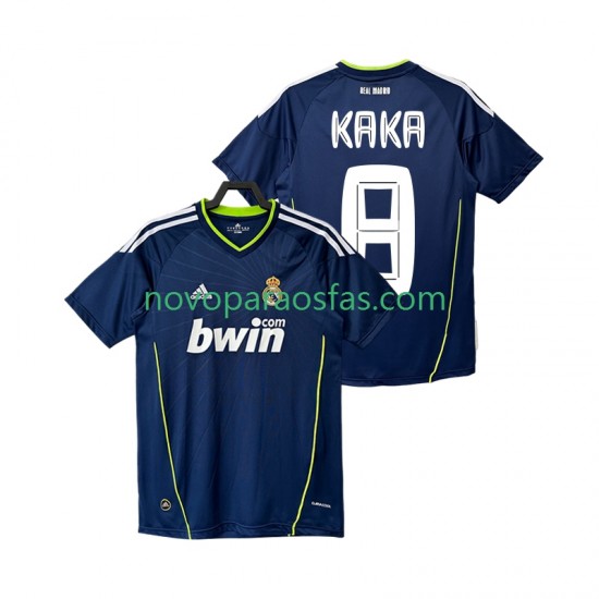 Camisolas Real Madrid KAKA 8 Retro Homem Visitante 2011 2010 Manga Curta