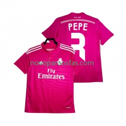 Camisolas Real Madrid PEPE 3 2014 2015 Retro Homem Visitante Manga Curta