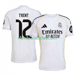 Camisolas Real Madrid Trent Alexander-Arnold 12 Homem Casa 2025-2026 Manga Curta