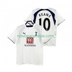 Camisolas Tottenham Hotspur Keane 10 2007 Retro Homem Casa 2006 Manga Curta