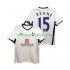 Camisolas Tottenham Hotspur Keane 15 2009 Retro Homem Casa 2008 Manga Curta