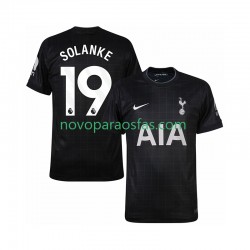 Camisolas Tottenham Hotspur Solanke 19 Homem Visitante 2025-2026 Manga Curta
