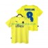 Camisolas Villarreal CF RIQUELME 8 2005 Retro Homem Casa 2006 Manga Curta