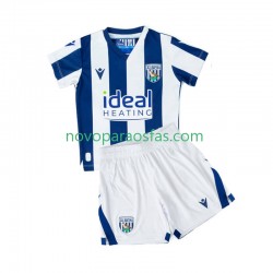Camisolas West Bromwich Albion Criança Casa 2025-2026 Manga Curta