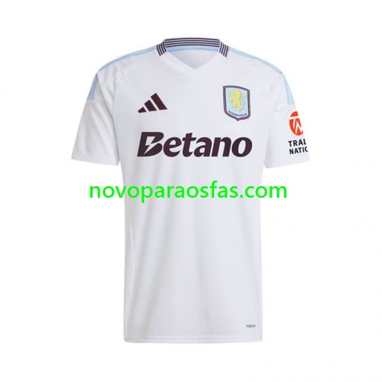 Camisolas Aston Villa Homem Visitante 2024-2025 Manga Curta