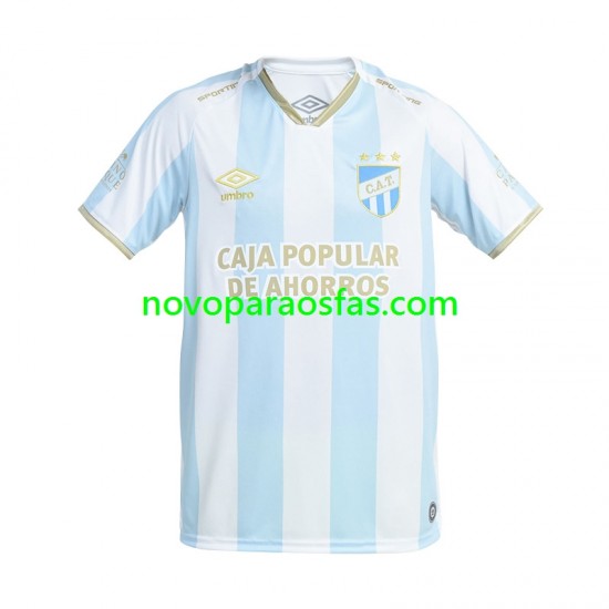 Camisolas Atletico Tucuman Homem Casa 2024-2025 Manga Curta