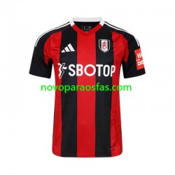 Camisolas Fulham Homem Visitante 2024-2025 Manga Curta