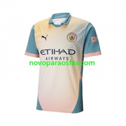 Camisolas Manchester City Homem Quarto 2024-2025 Manga Curta
