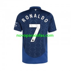 Camisolas Manchester United Cristiano Ronaldo 7 Homem Visitante 2024-2025 Manga Curta