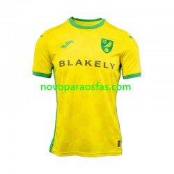 Camisolas Norwich City Homem Casa 2024-2025 Manga Curta