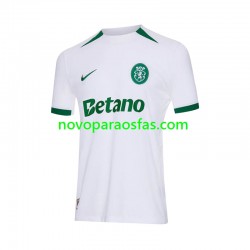 Camisolas Sporting CP Homem Visitante 2024-2025 Manga Curta