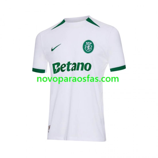 Camisolas Sporting CP Homem Visitante 2024-2025 Manga Curta