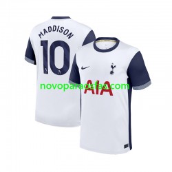 Camisolas Tottenham Hotspur James Maddison 10 Homem Casa 2024-2025 Manga Curta