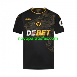 Camisolas Wolverhampton Wanderers Homem Visitante 2024-2025 Manga Curta