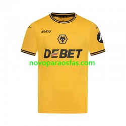 Camisolas Wolverhampton Wanderers Homem Casa 2024-2025 Manga Curta