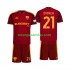 Camisolas AS Roma Paulo Dybala 21 Criança Casa 2026-2027 Manga Curta