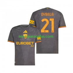 Camisolas AS Roma Paulo Dybala 21 Homem Alternativo 2026-2027 Manga Curta