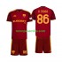 Camisolas AS Roma Rodrigo Mora 86 Criança Casa 2026-2027 Manga Curta