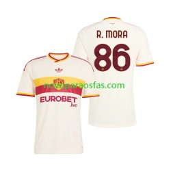 Camisolas AS Roma Rodrigo Mora 86 Homem Visitante 2026-2027 Manga Curta