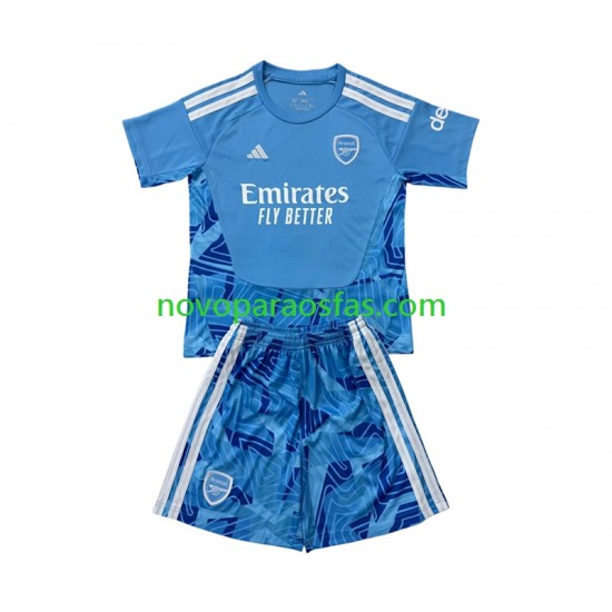 Camisolas Arsenal Guarda-redes Criança Quarto 2026-2027 Manga Curta