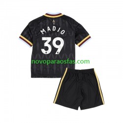 Camisolas Aston Villa Brian Madjo 39 Criança Visitante 2026-2027 Manga Curta